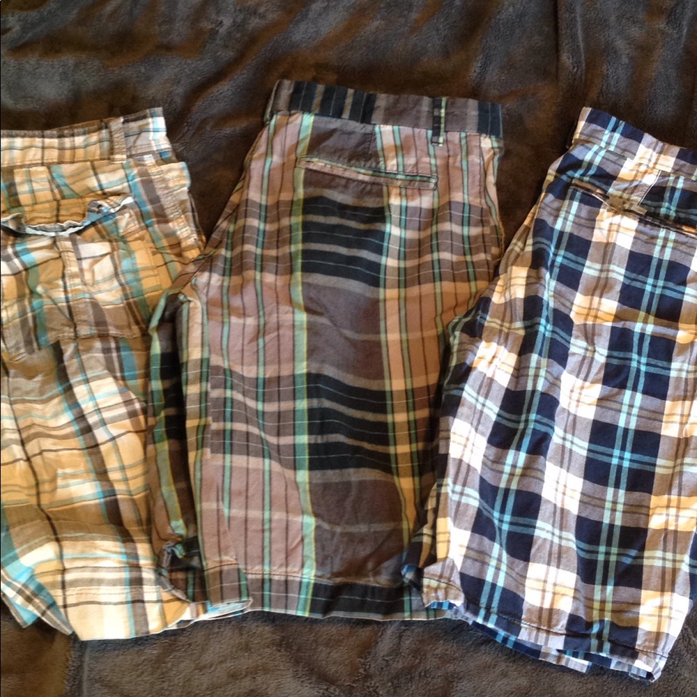 Plaid Men's Shorts